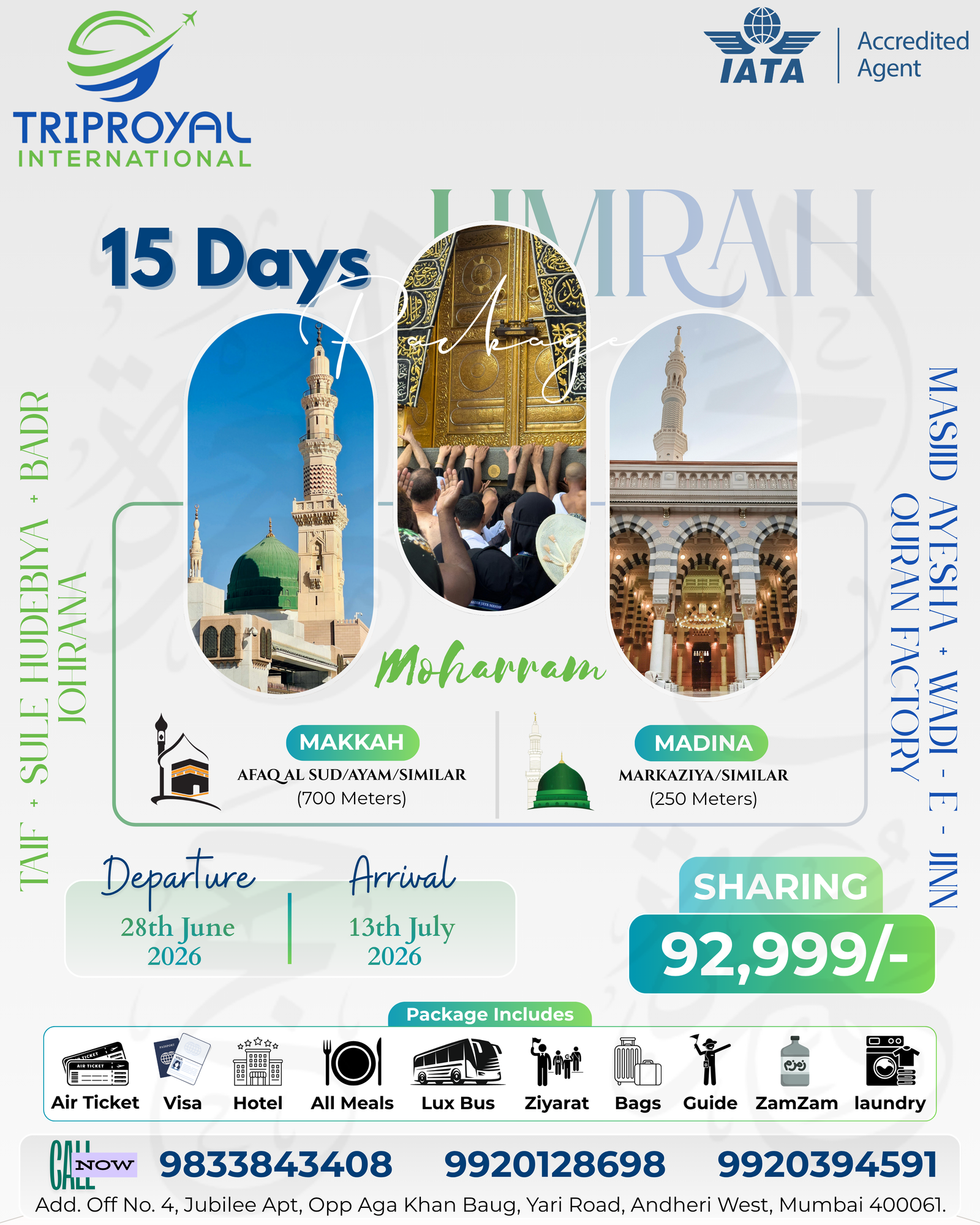 15 Days Umrah