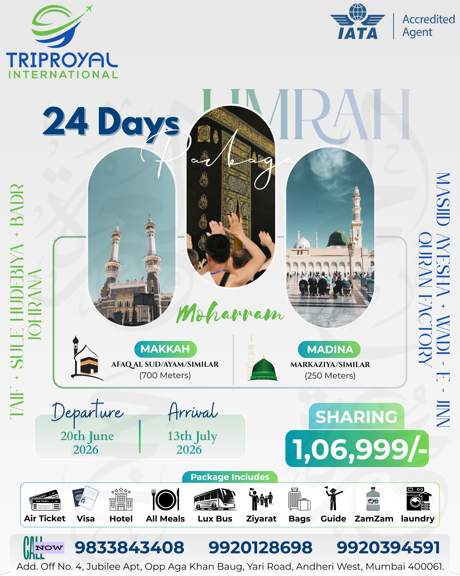 24 Days Umrah